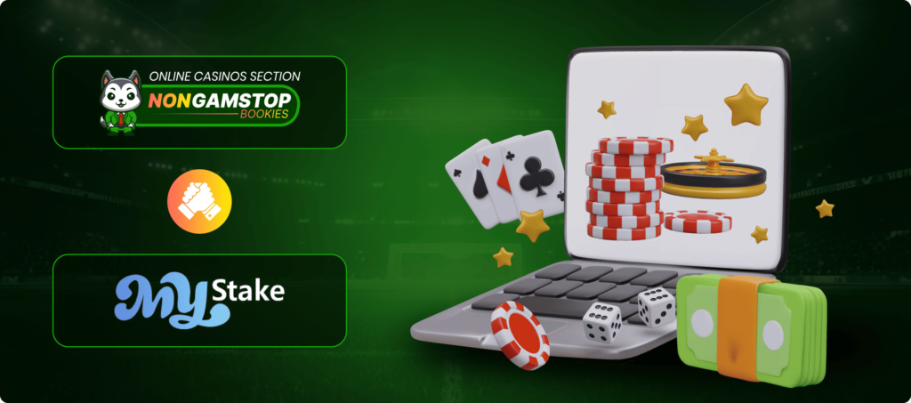 MyStake Casino Interface and User Experience Banner