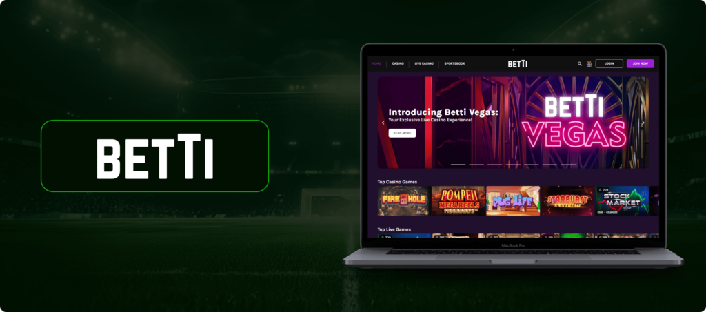Betti Casino Banner
