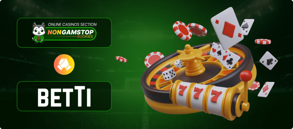 Betti Casino Games banner