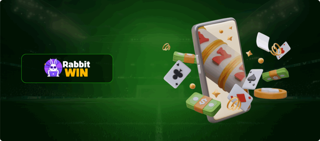 Rabbit Win Mobile Gambling Banner