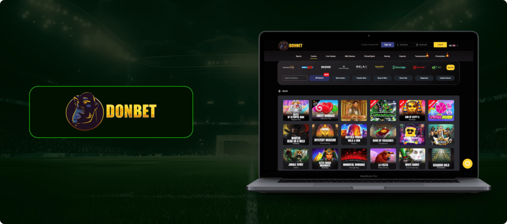 DonBet Casino Banner