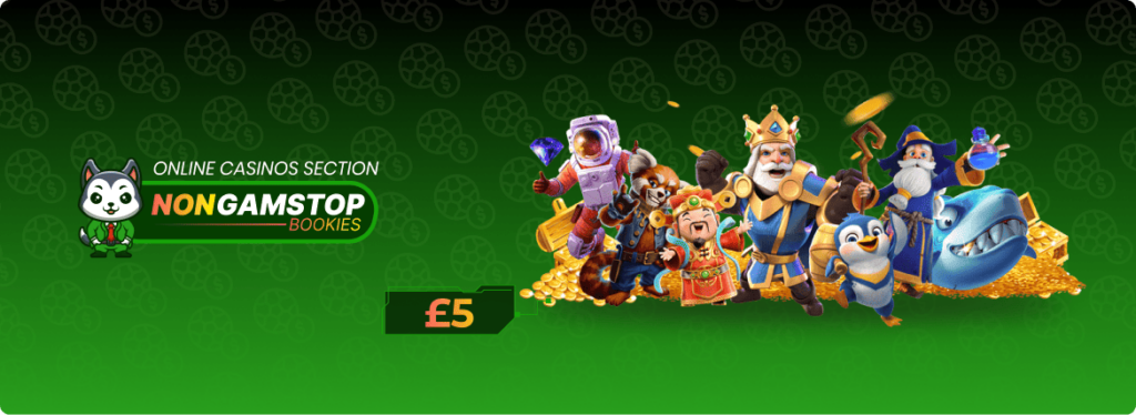 Games To Play With a £5 No Deposit Bonus Banner