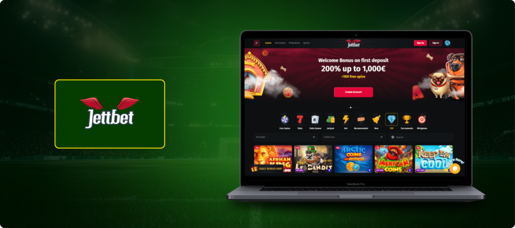 Jettbet Casino Banner