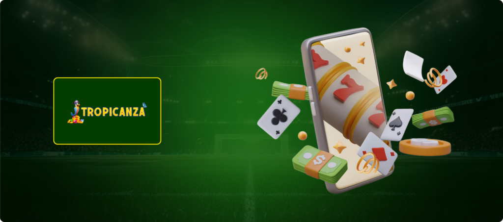 Tropicanza Mobile Gambling Banner