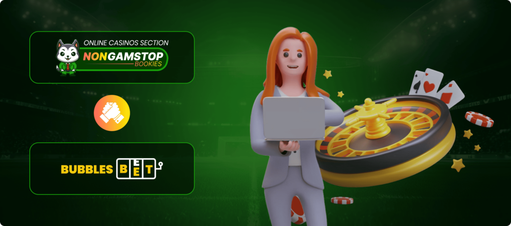 BubblesBet Live Dealer Games Banner