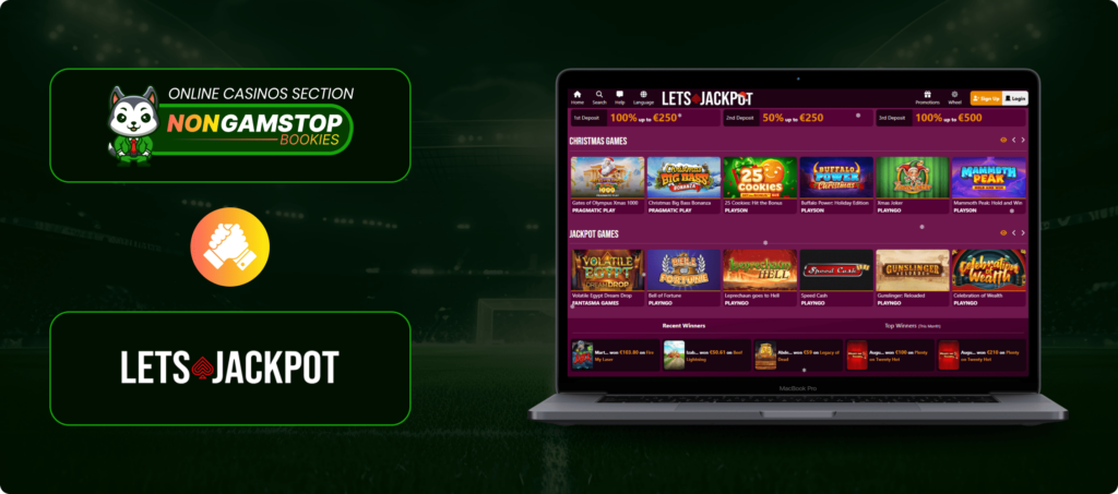 Lets Jackpot Casino Banner