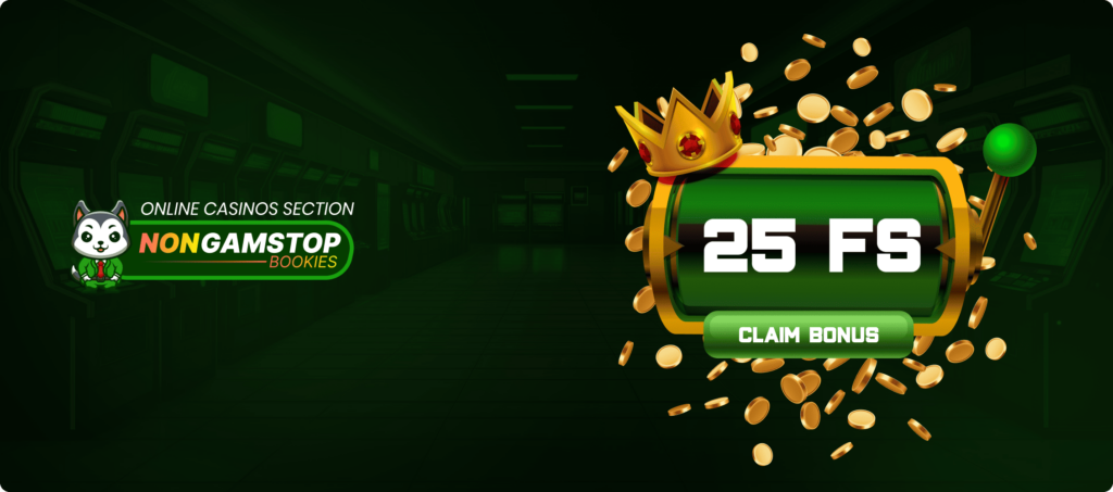 How to Claim 25 Free Spins Bonus in Online Casinos Banner