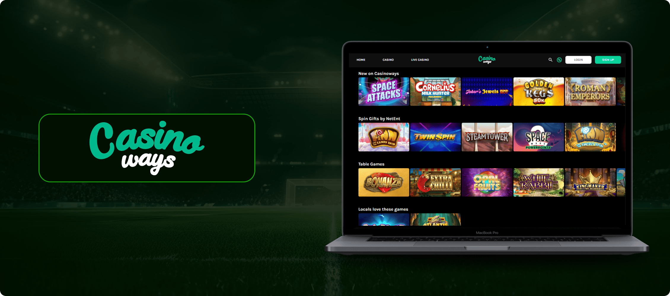 Casino Ways Banner