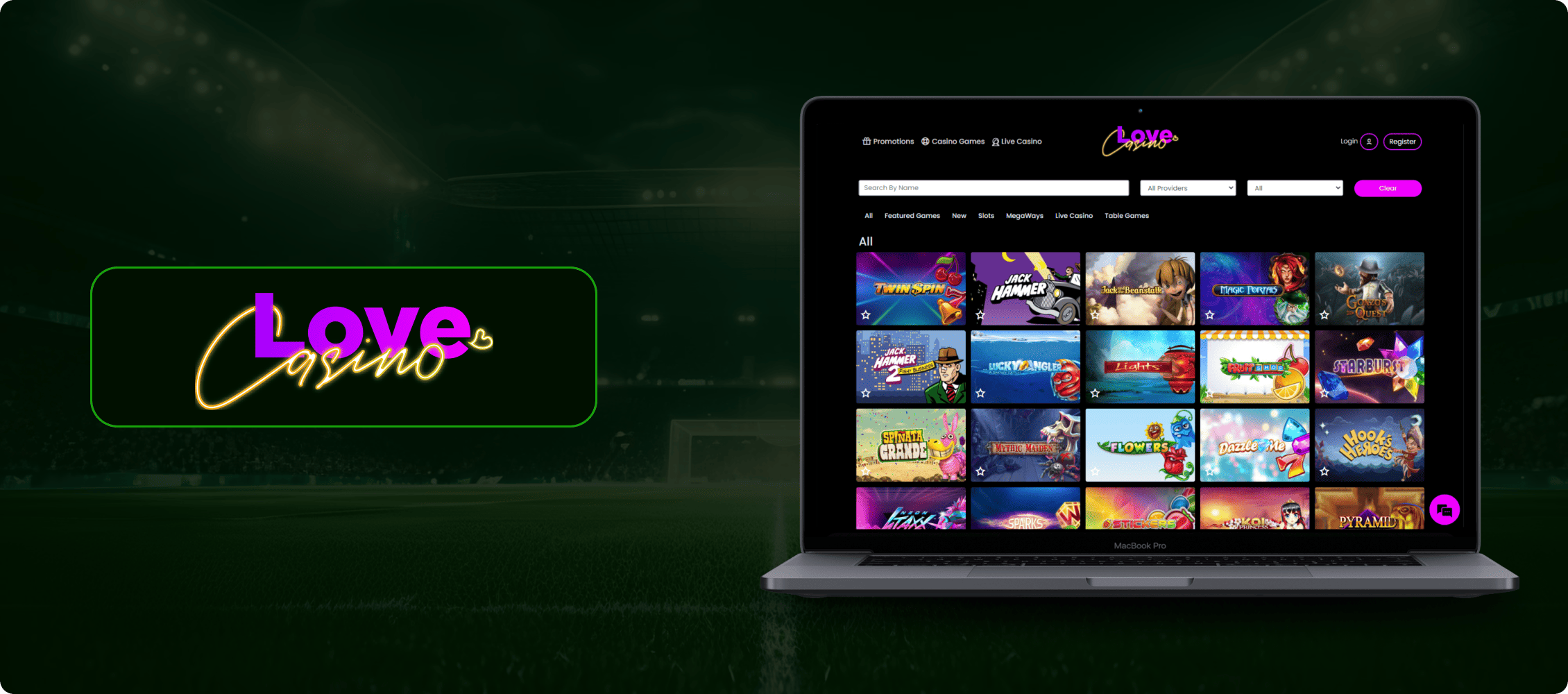 Love Betting Site Banner