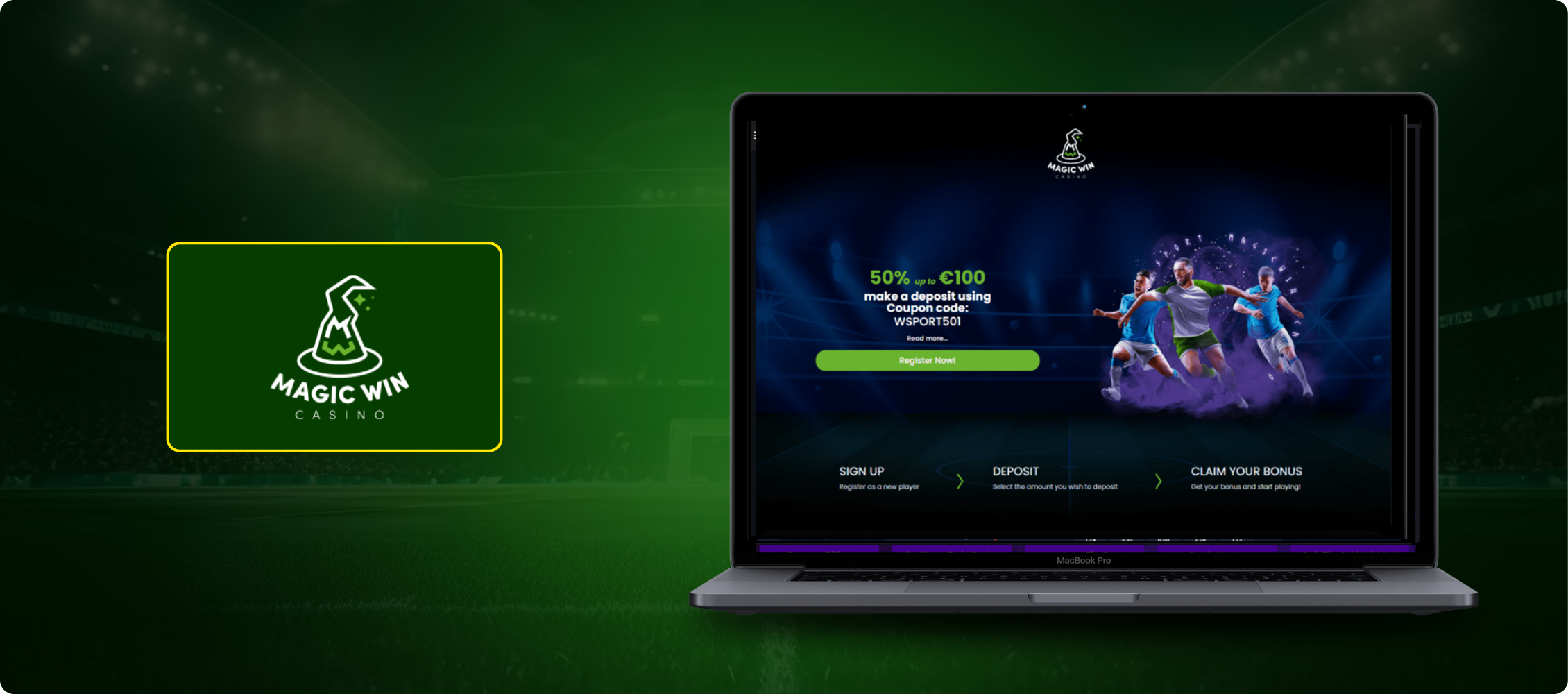 Magic Win Betting Site Banner