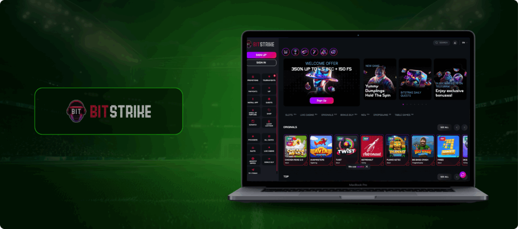 BitStrike.io Casino Banner