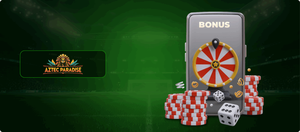 Aztec Paradise Casino Bonuses Banner