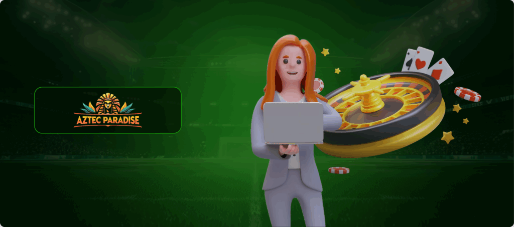 Aztec Paradise Live Dealer Games Banner
