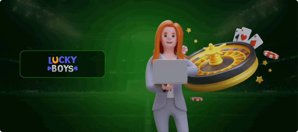 Lucky Boys Live Dealer Games Banner