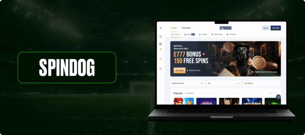 Spindog Casino Banner