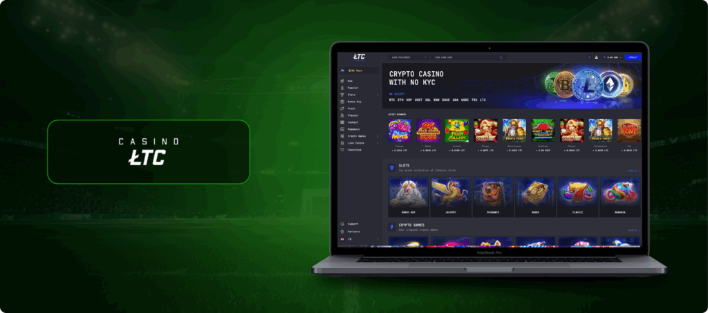 LTC Casino Banner